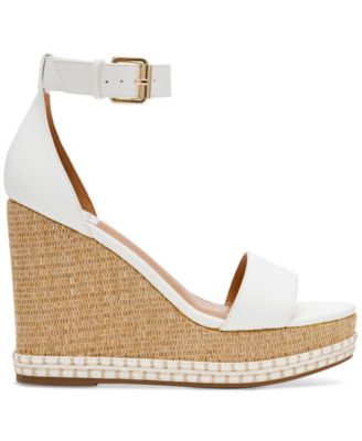 Tammara Ankle-Strap Platform Espadrille Wedge Sandals