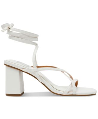 Women's Haze Strappy Lace-Up Block-Heel Dress Sandals