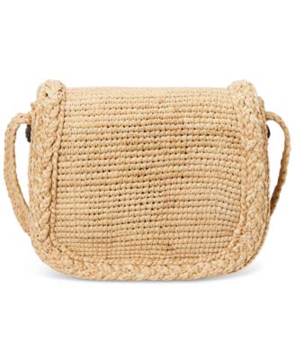 【Ralph Lauren】Raffia Colbie Messenger Crossbody ◆国内発送 s7-AI431961638001_lifestyle?