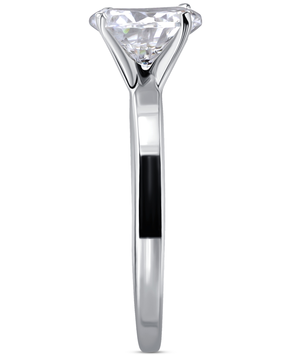 GIANI BERNINI CUBIC ZIRCONIA SOLITAIRE RING, EXCLUSIVELY AT MACY'S 