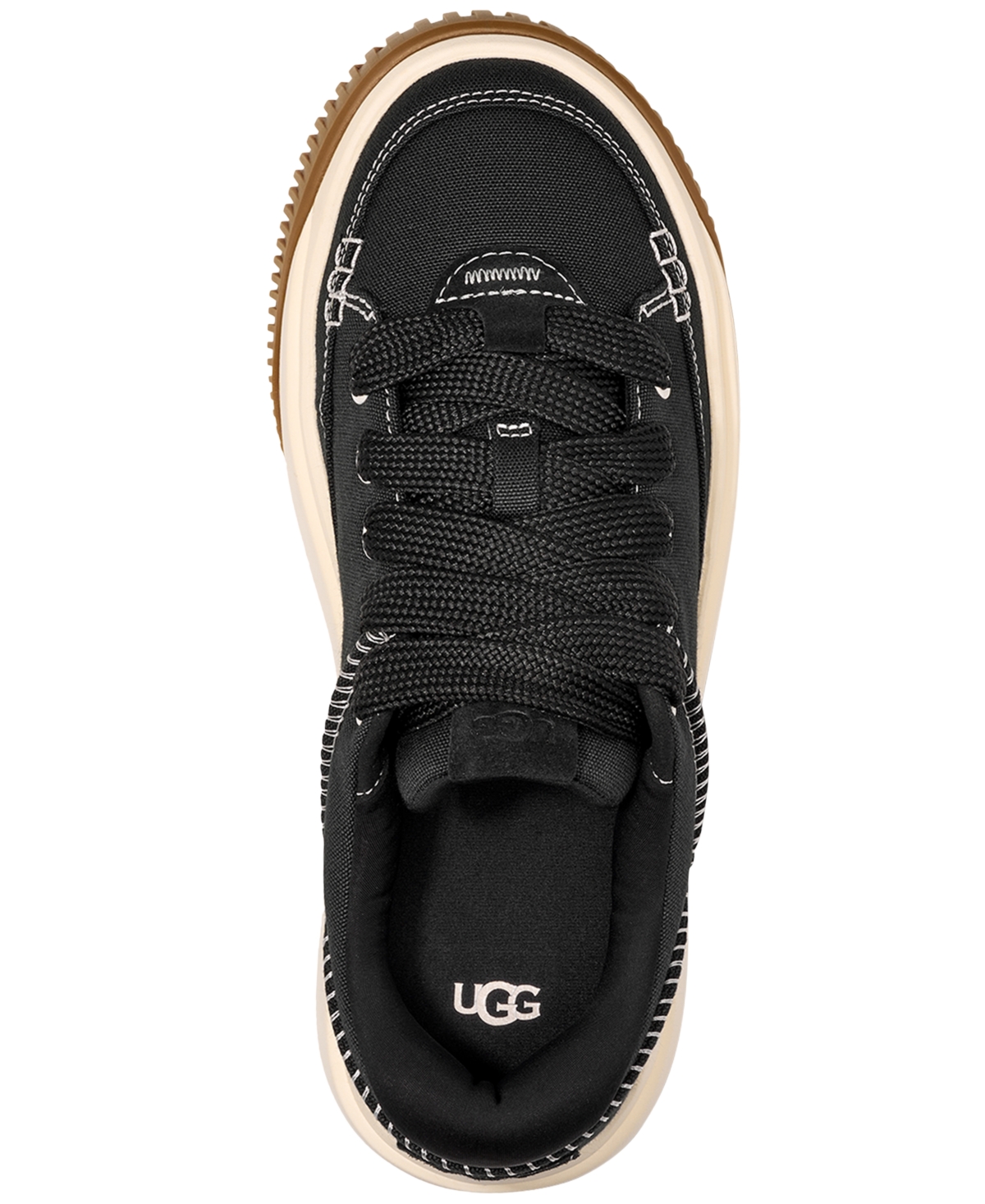 UGG WOMEN'S EZ-DUZZIT LACE-UP PLATFORM SNEAKERS 