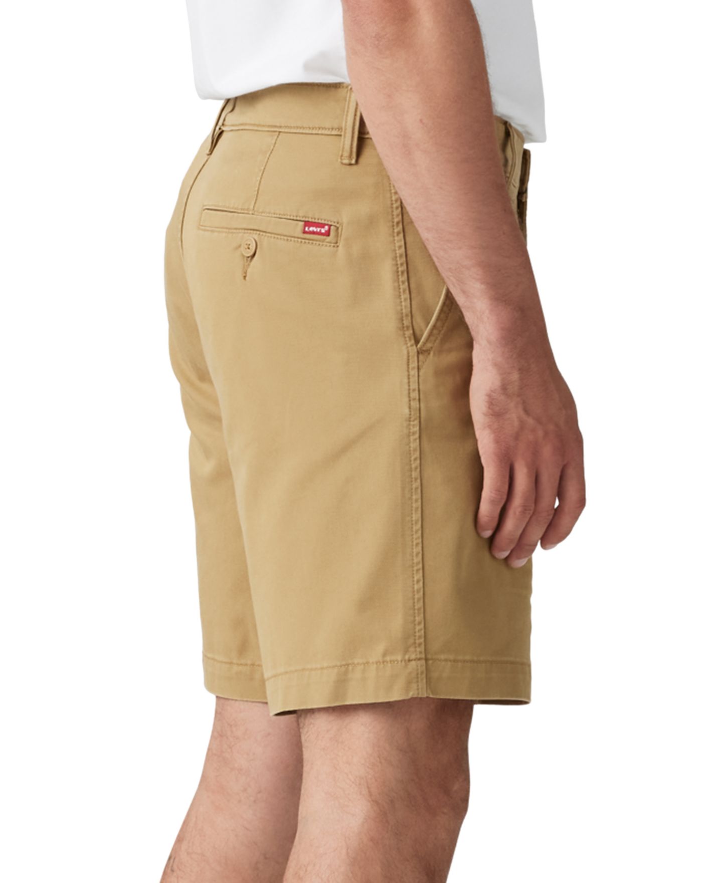 Мужские шорты Levi's Relaxed-Fit 8" Chino, цвет: Хаки — фото 2