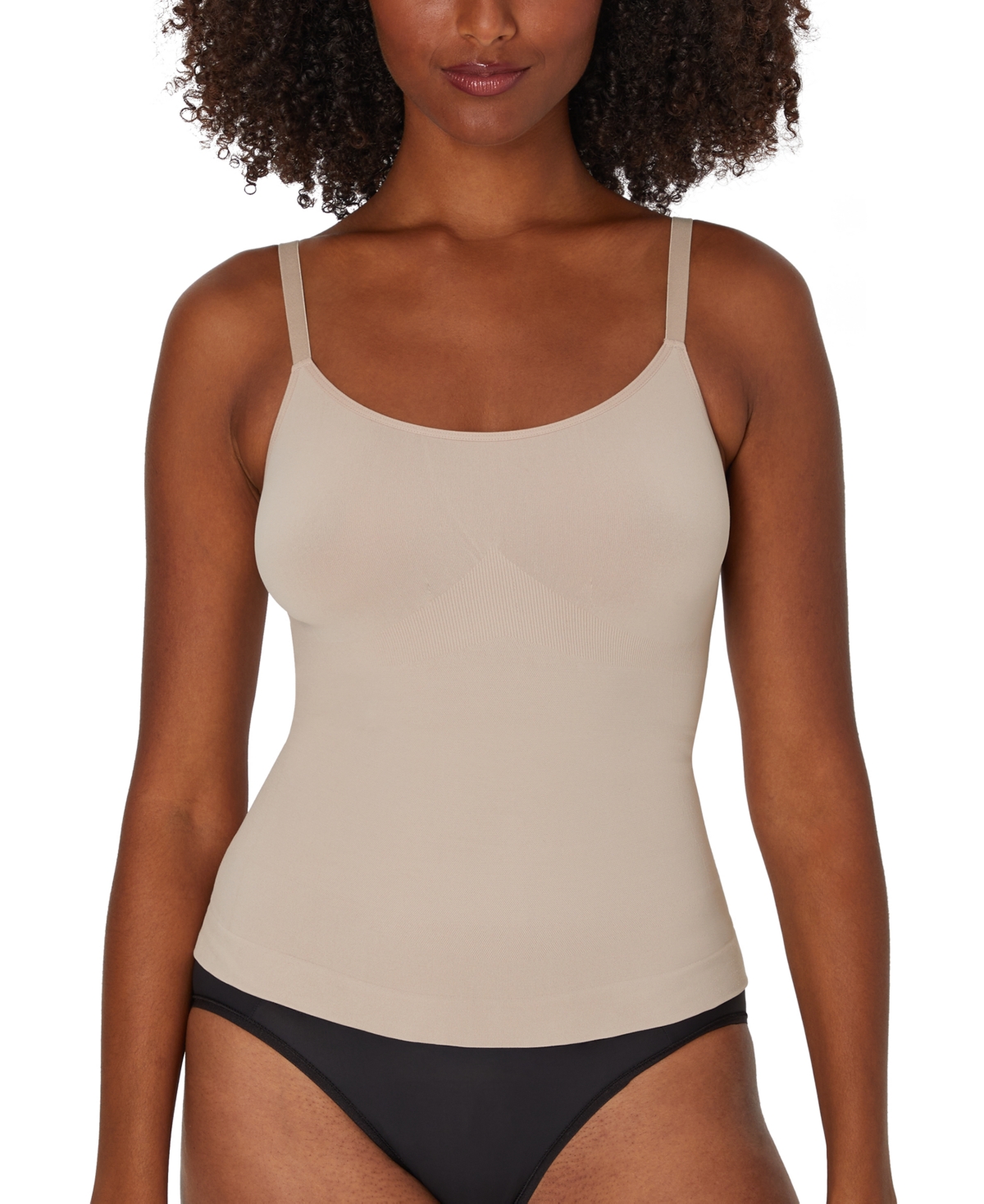 Maidenform Women's Everyday Seamless Shapewear Camisole Shapewear Dms833 In Evening Blush