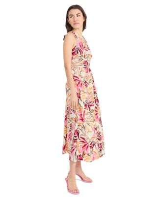Women's Cotton Printed Maxi Dress