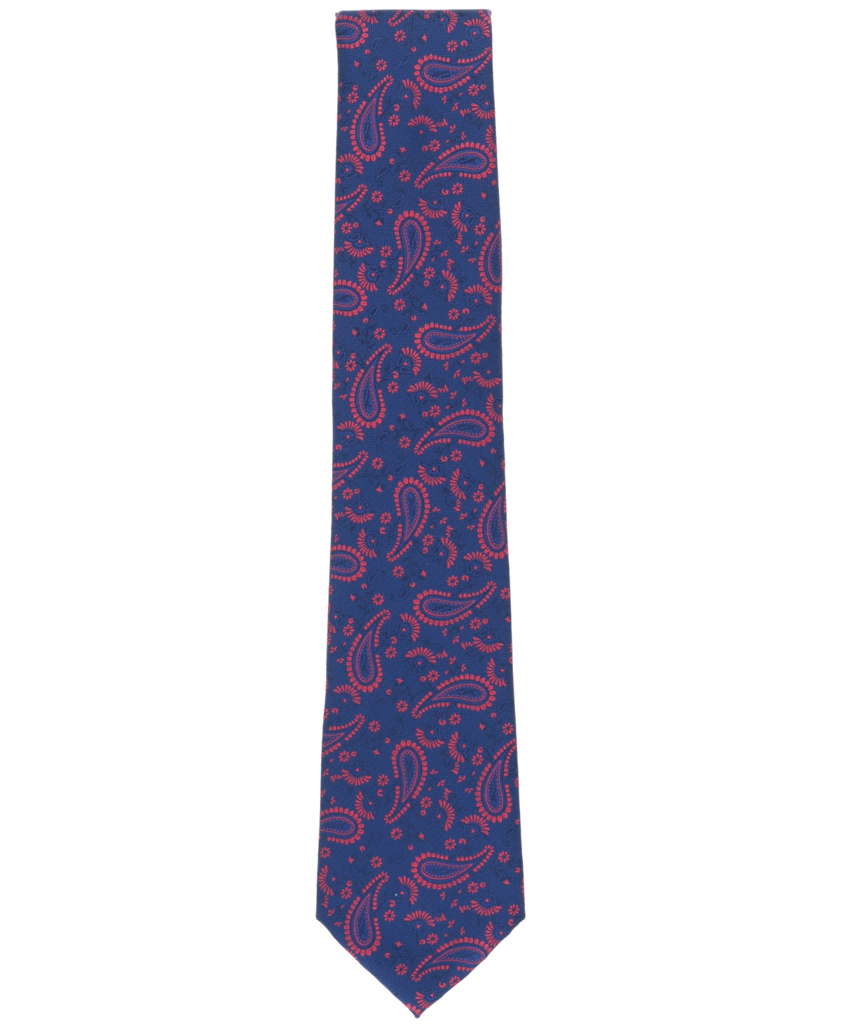 Club Room Men's Tenet Paisley Tie, Exclusively At Macy's In Red