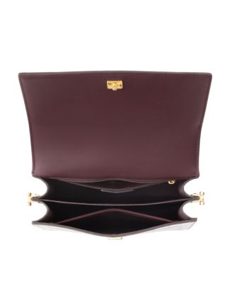 Mini Flap Croc Crossbody Bag