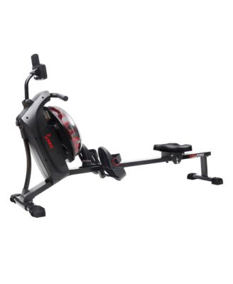 Hydro + Dual Resistance Smart Magnetic Water Rowing Machine, Black