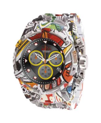 Men's 30065 Bolt Quartz Chronograph Yellow, Gunmetal Dial Watch