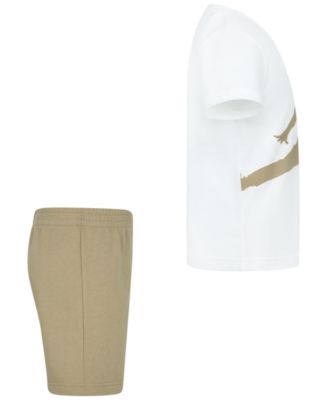 Boys' 4-7 Jumbo Jumpman T-Shirt and Shorts, 2-Piece Set