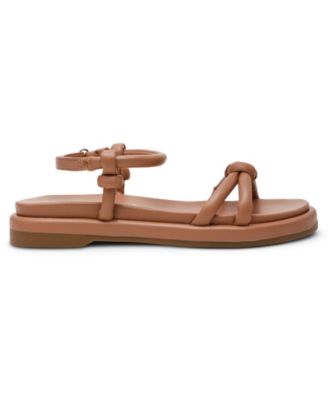 Women's Elisabeth Ankle Strap Footbed Flat Sandals