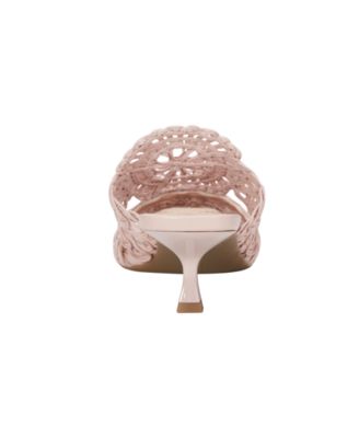 Women's Melvana Woven Kitten Heel Sandals