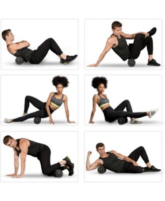 4-Speed Vibrating Foam Roller for Muscle Recovery, Trigger Point Therapy, and Physical Therapy Exercises