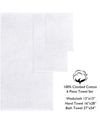 Luna 6-Pc. Bath Towel Set