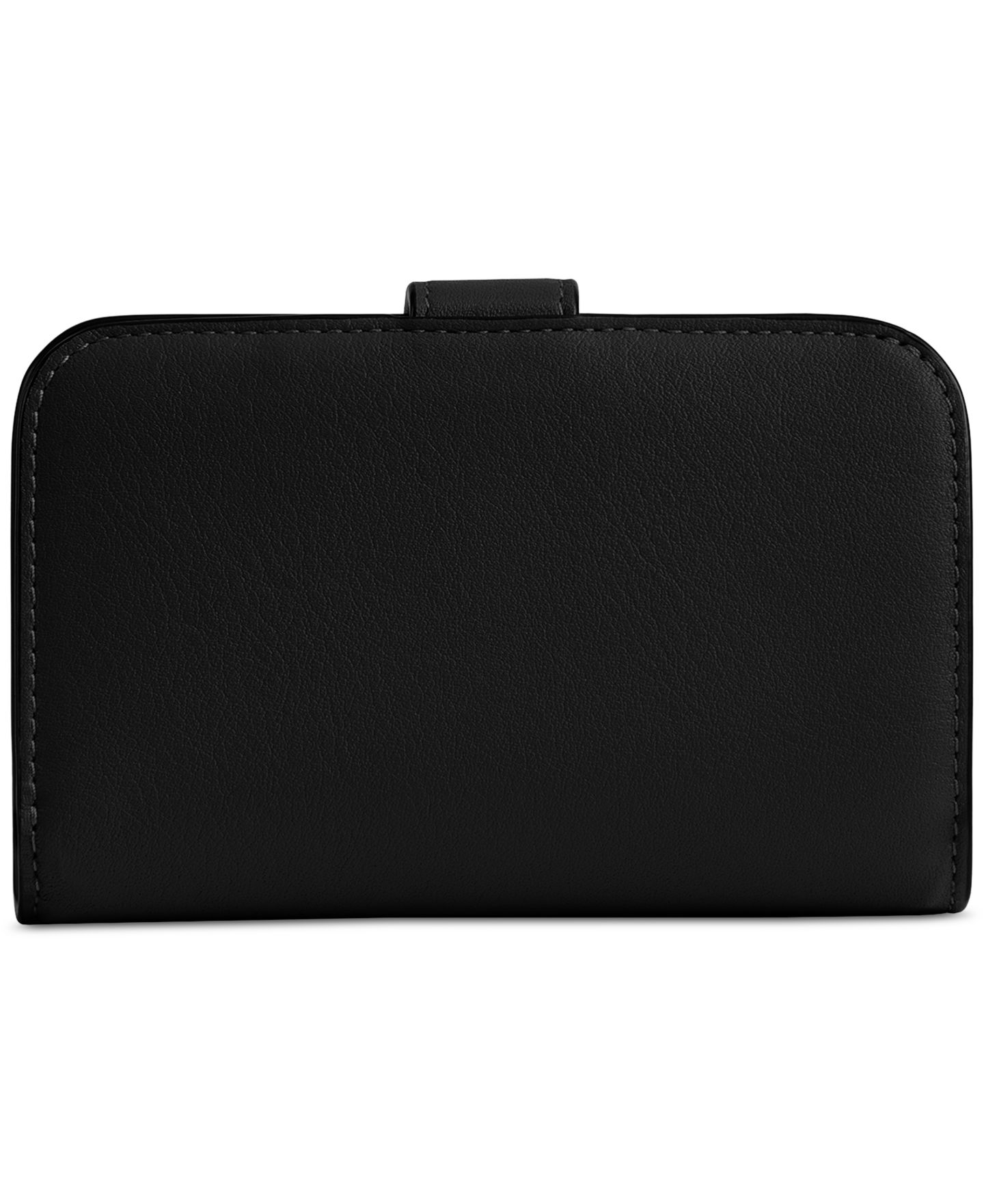 Женский кошелёк COACH Tabby Mini Leather Wallet, цвет: Латунный / Чёрный — фото 2