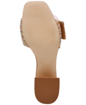 Steve Madden Women's Seacrest Buckled Block-Heel Mule