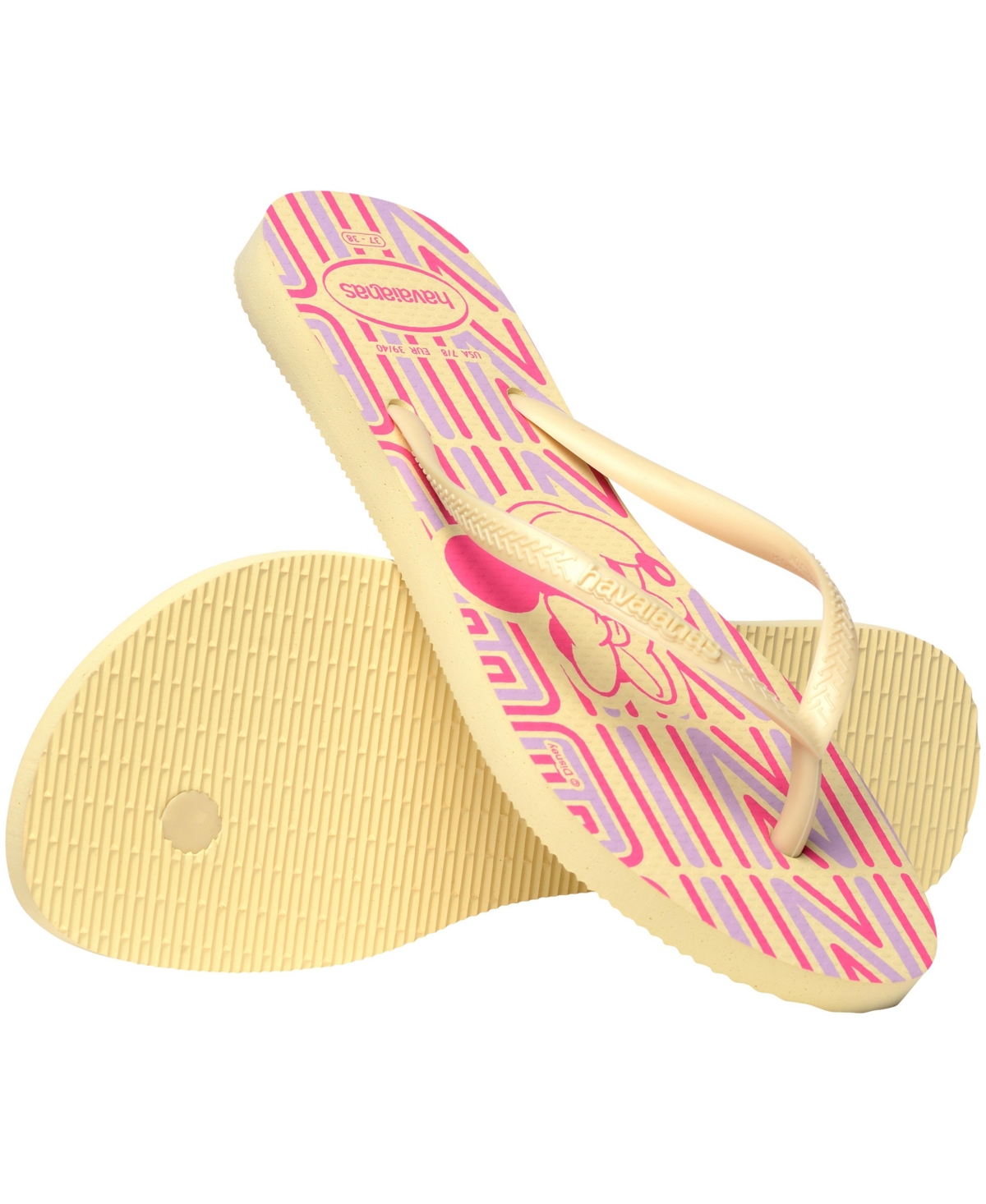 HAVAIANAS WOMEN'S SLIM DISNEY SLIP ON SANDALS 