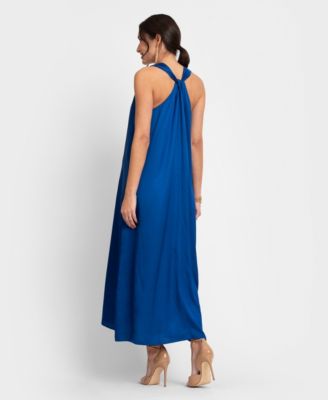Seraphine Women's Maternity Reversible Halter A Line Dress - Macy's