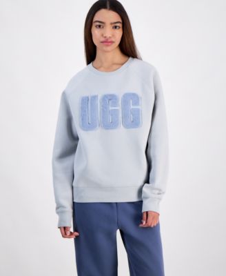 UGG® - Women's The Madeline Fuzzy-Logo Crewneck Sweatshirt