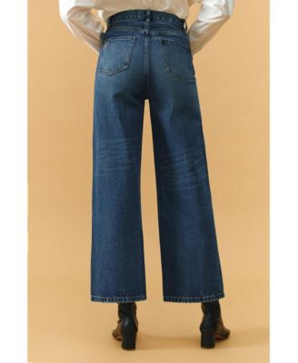 The Cityer Crop Wide Jeans
