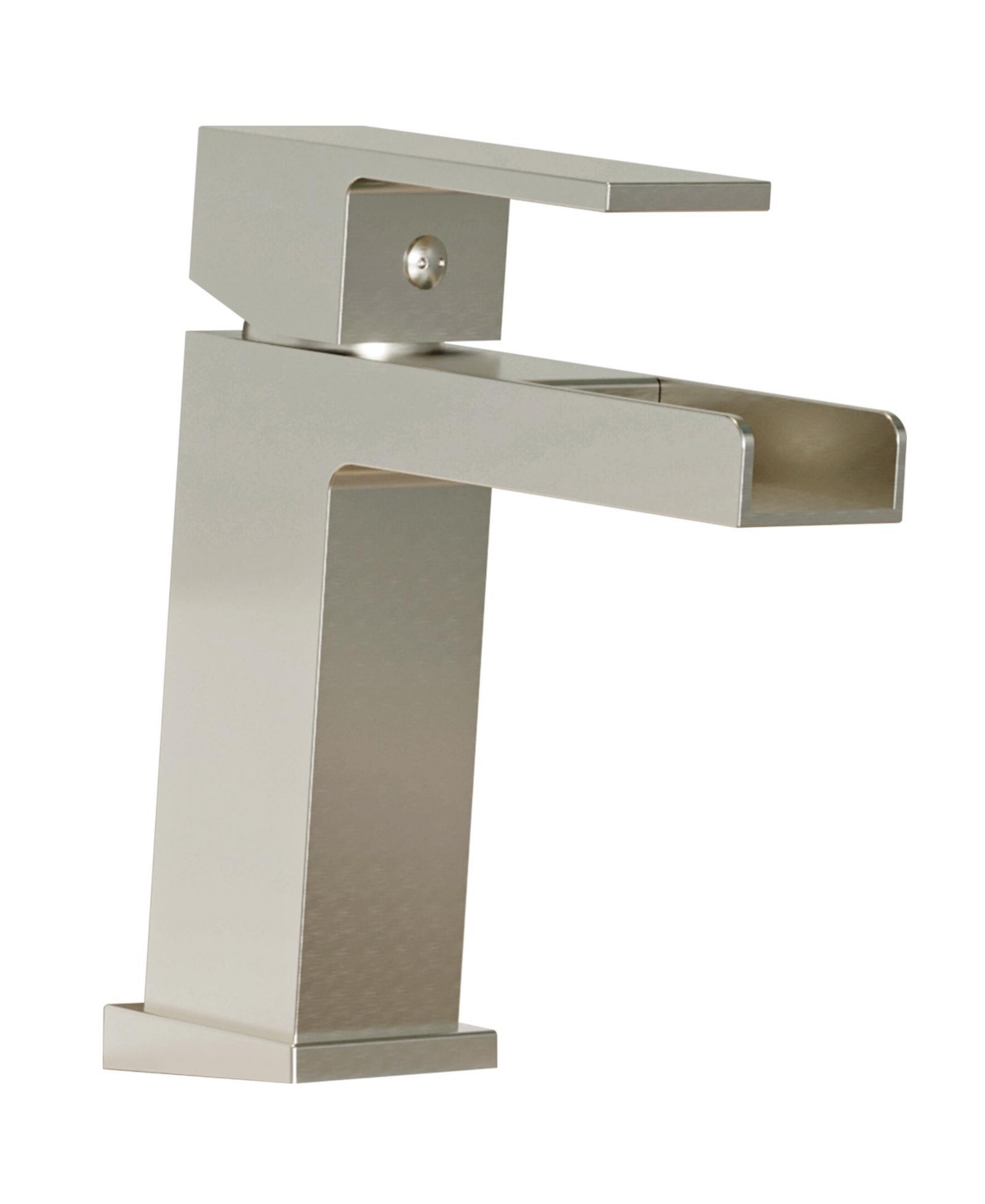 Single Hole Single-Handle Bathroom Sink Faucet With Deck Plate Pop Up Drain With Overflow in Matte Black - Matte black