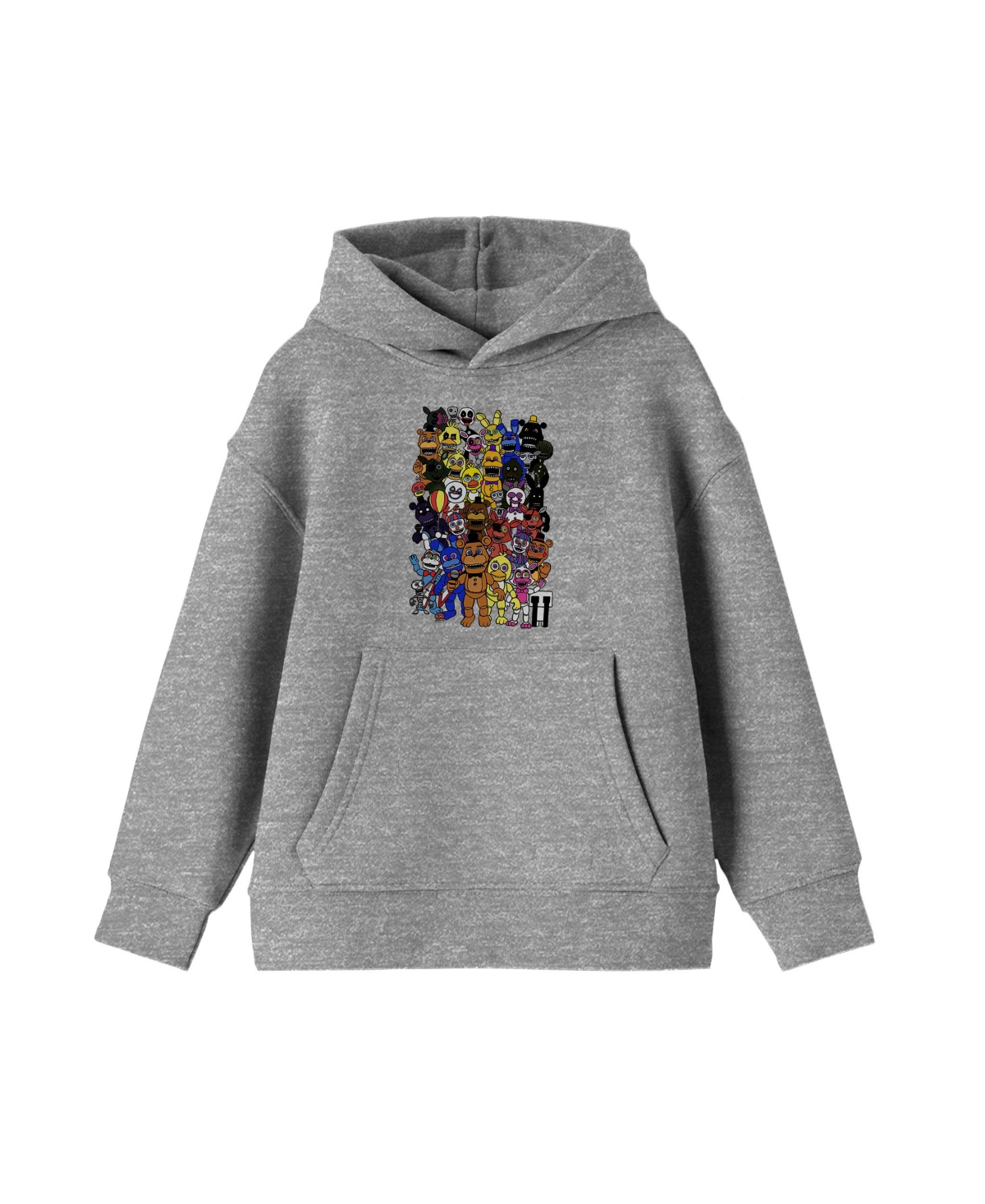 Five Nights at Freddy's Boys Animatronic Characters Heather Grey Sweatshirt-xl - Athletic heather