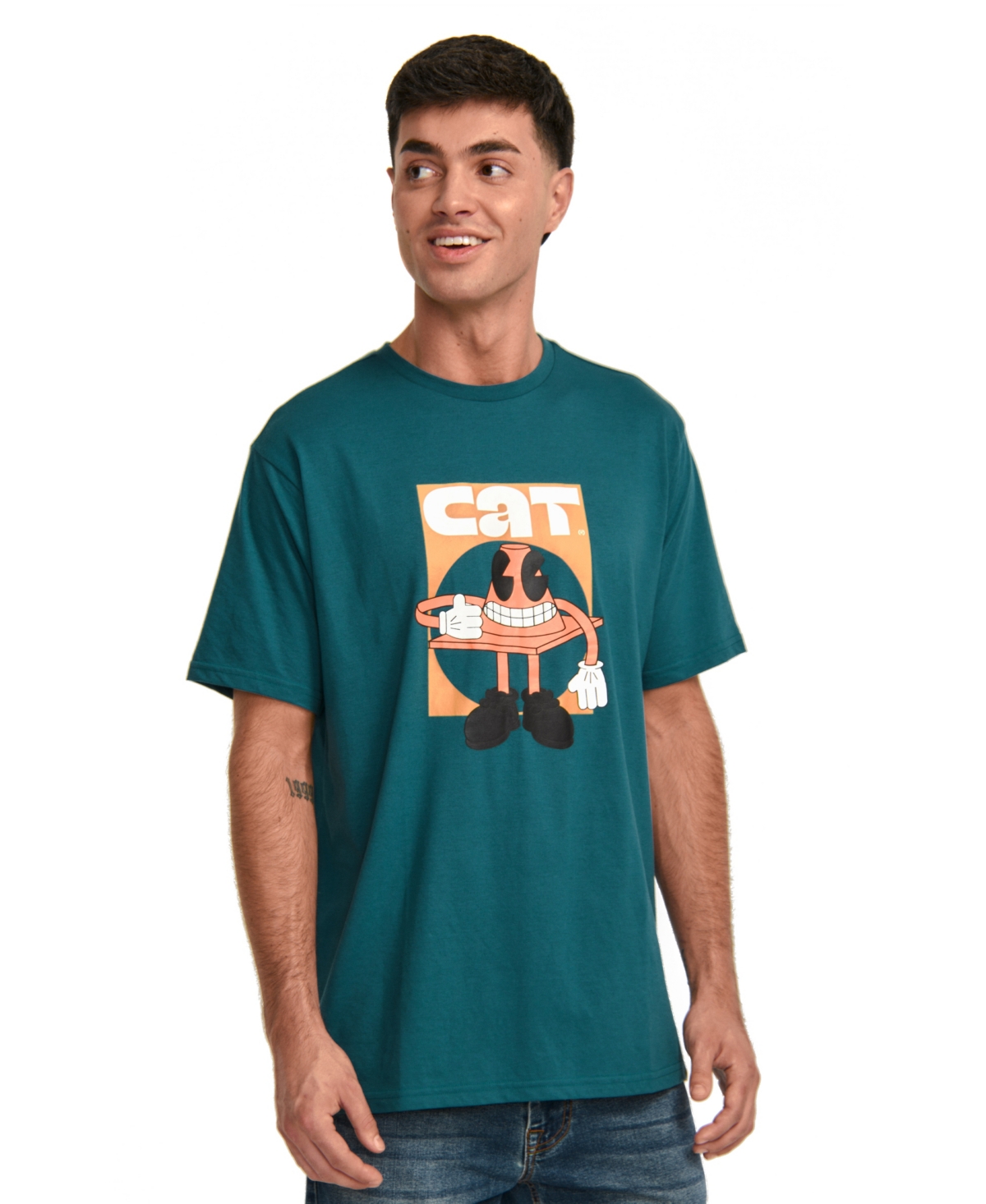 Men's Crewneck Logo Graphic T-Shirt - Dragonfly