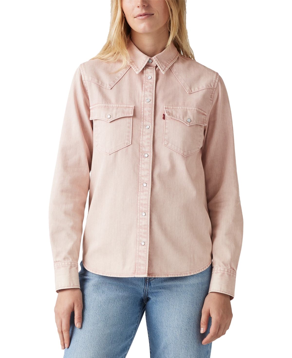 Women's The Ultimate Western Cotton Denim Shirt - Handy Woman