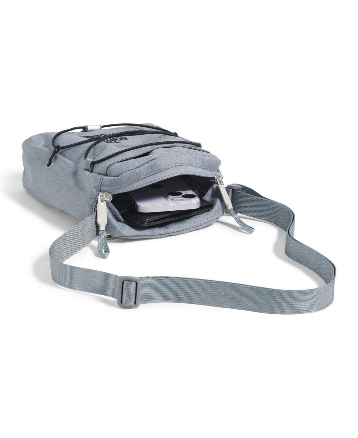 The North Face Men's Jester Crossbody Bag In Mid Gray Dark Heather,black