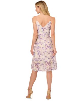 Women's Printed Embellished-Strap Dress
