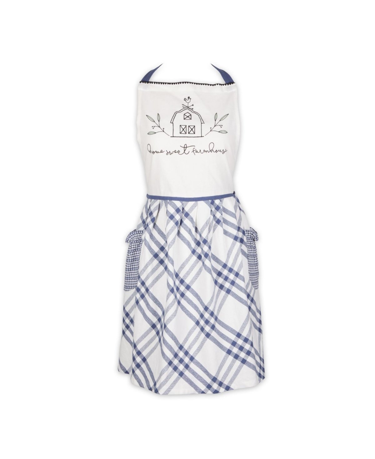 Home Sweet Farmhouse Apron - French Blue