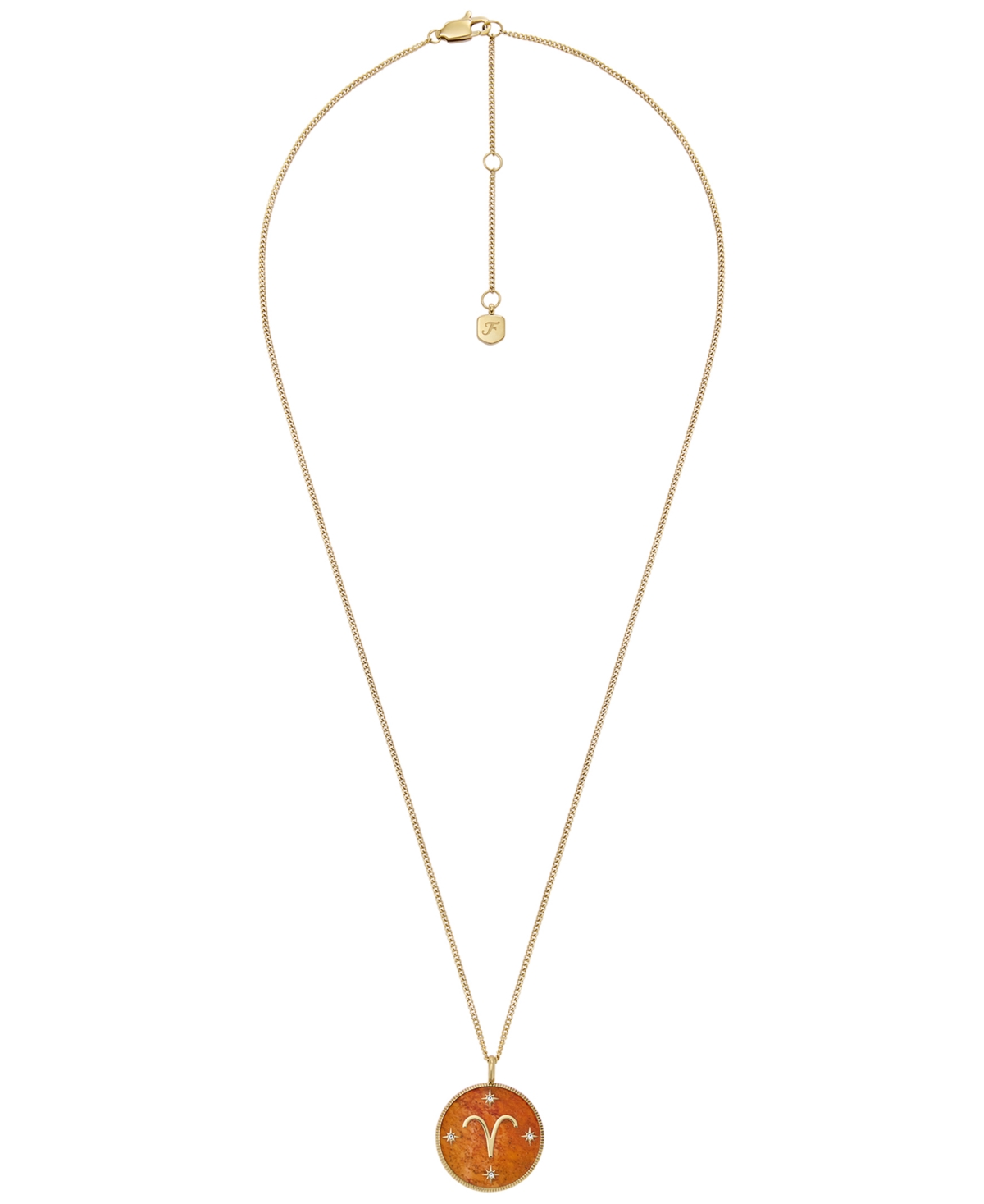 Written in the Stars Zodiac Pendant Necklace - Aquarius
