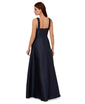 Women's Embellished-Neck Sleeveless Gown