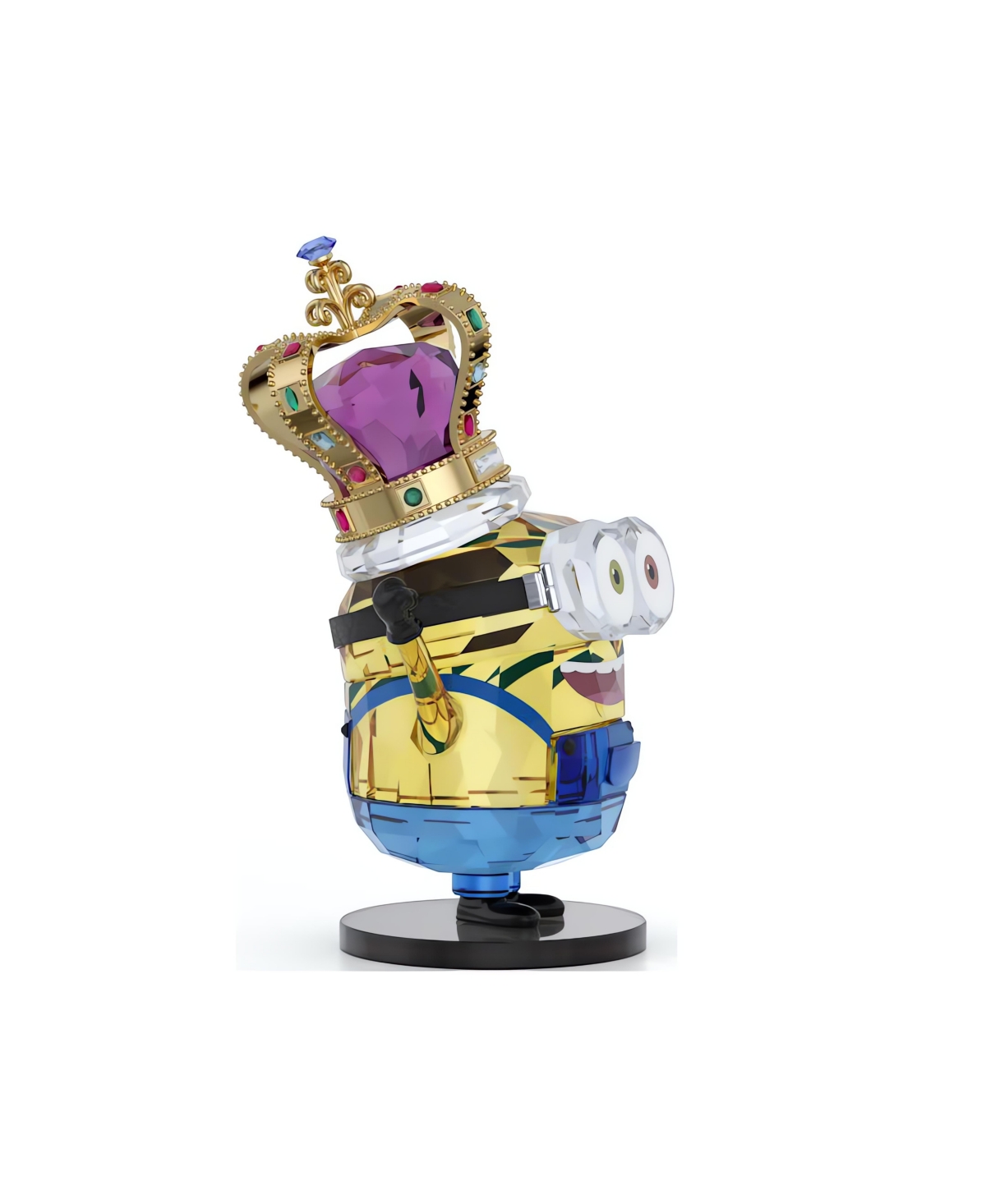 Swarovski Minions King Bob In Yellow,blue