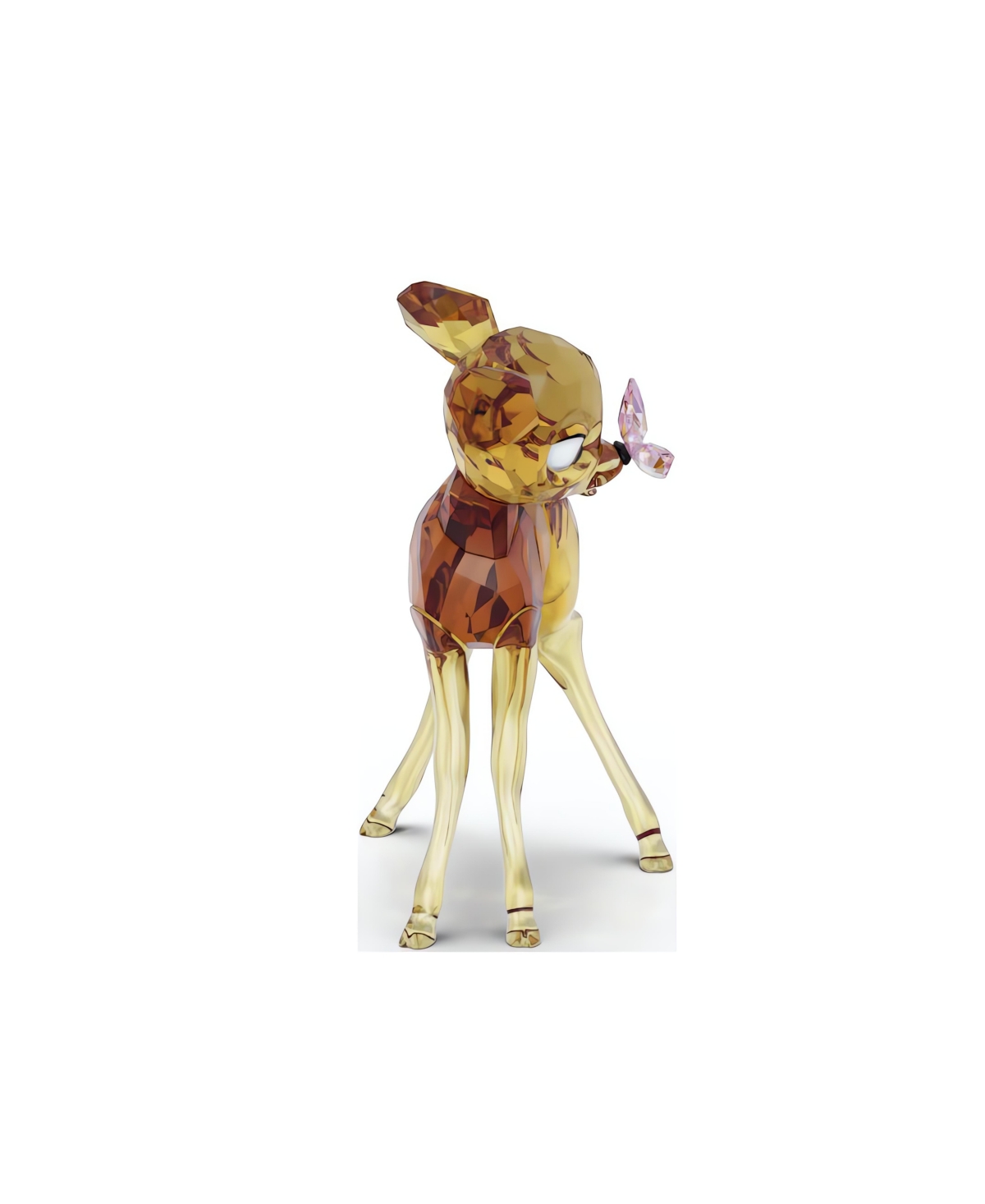 Swarovski Disney Bambi Figurine In Brown