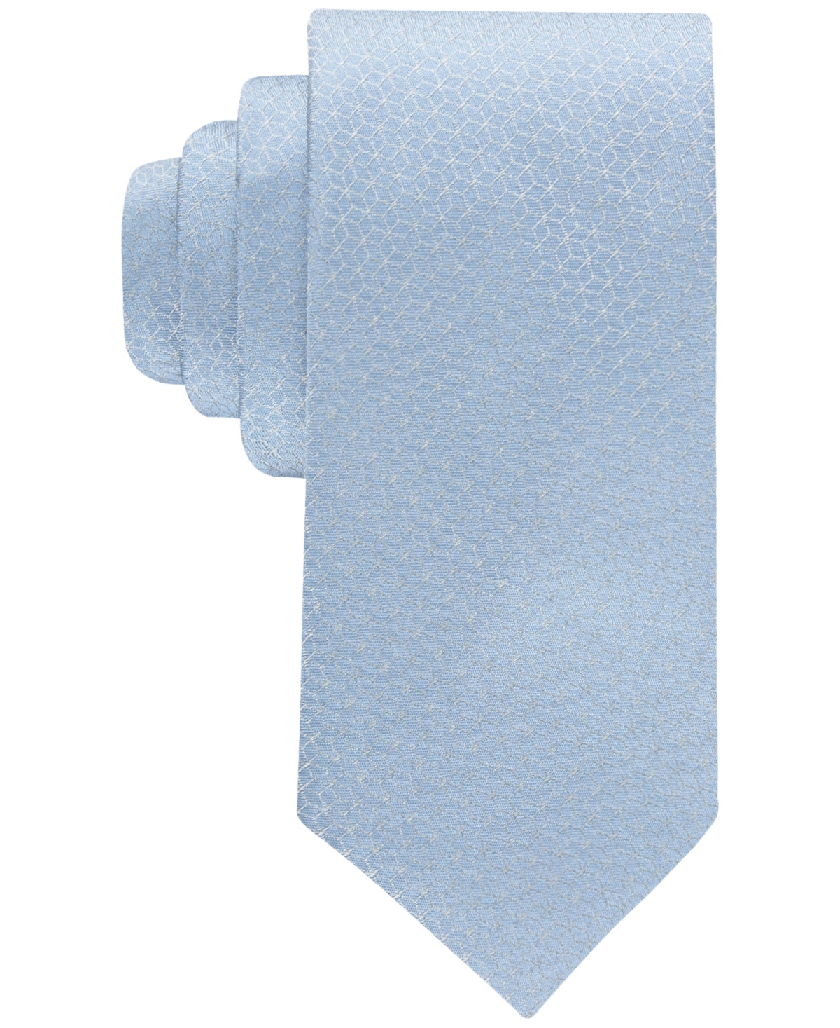 Men's Cortland Geo-Pattern Tie - Light Blue