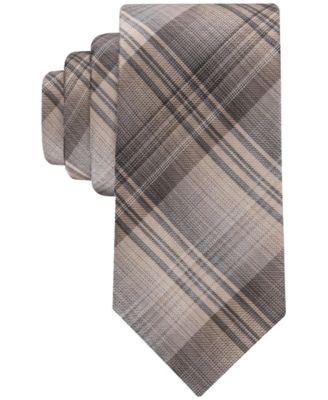 Calvin Klein - Men's Beagle Plaid Tie