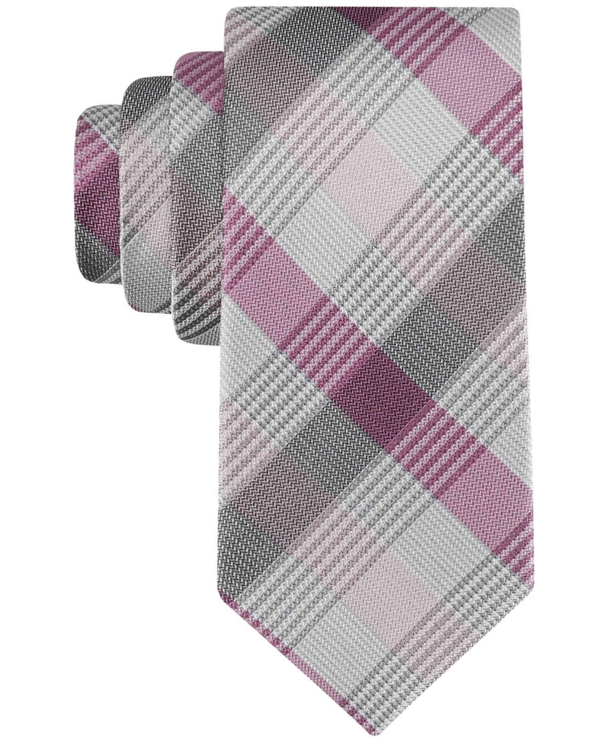 Men's Concord Grid Tie - Pink