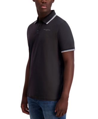 Men's Regular-Fit Tipped Polo Shirt