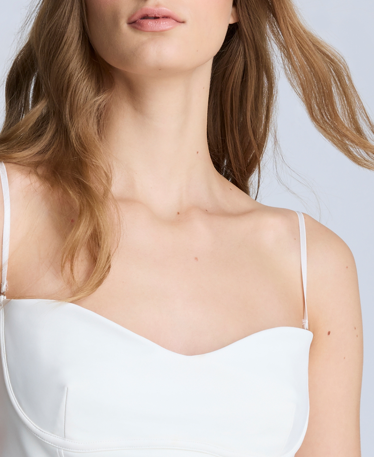 Kenneth Cole Women's Bustier Camisole In Pure White
