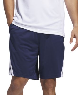 Men's Three-Stripes Legends Basketball 9" Shorts