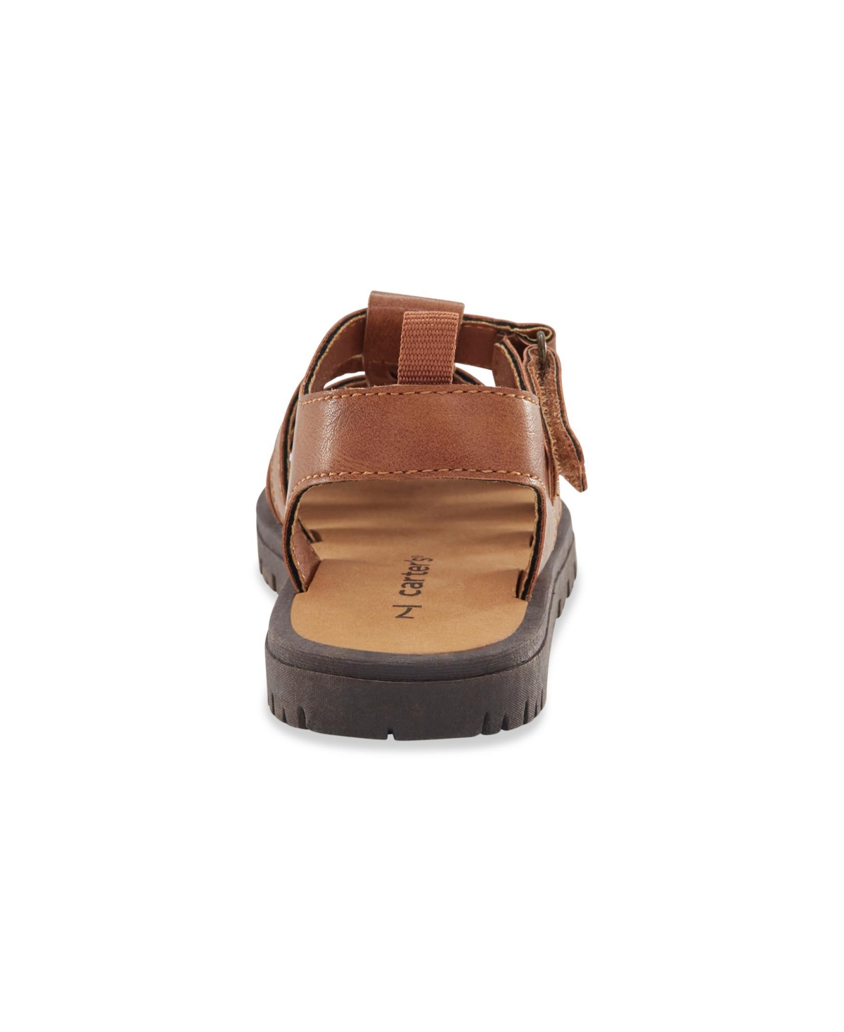 Carter's Toddler Boys Theo Hook And Loop Sandal In Brown