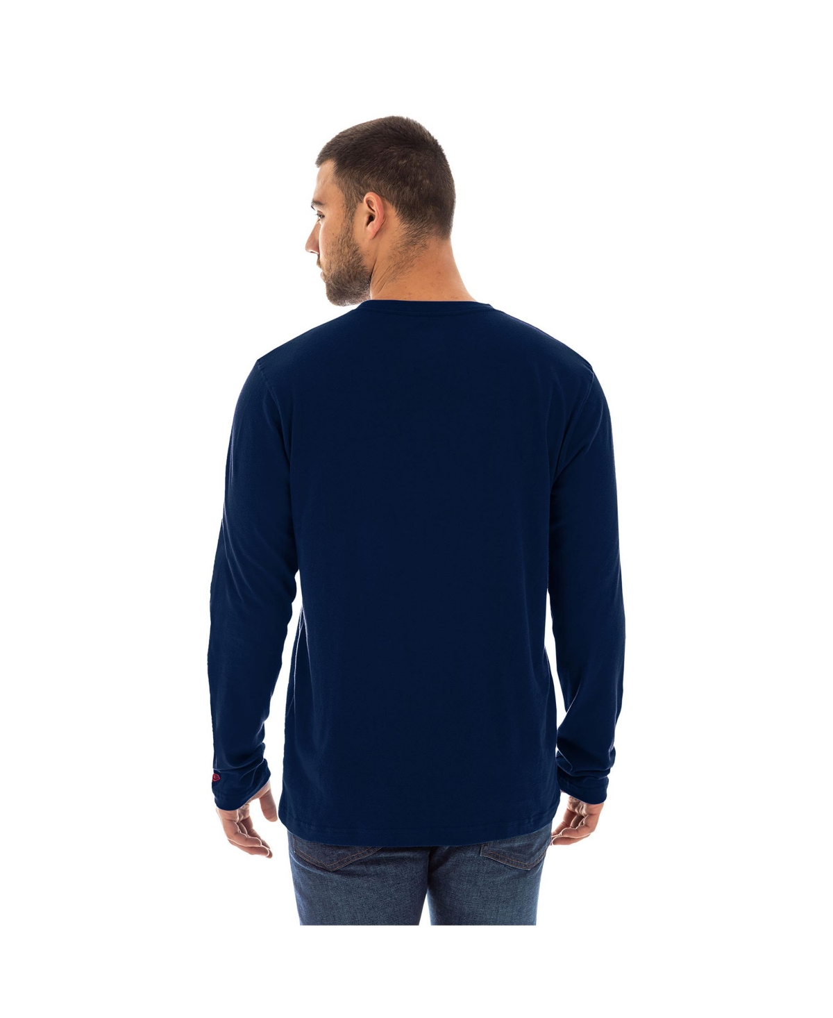 NEW ERA MEN'S NAVY DENVER NUGGETS 2024/25 CITY EDITION LONG SLEEVE T-SHIRT 