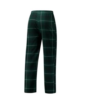 Men's Hunter Green Milwaukee Bucks Vector T-Shirt Flannel Pants Sleep Set