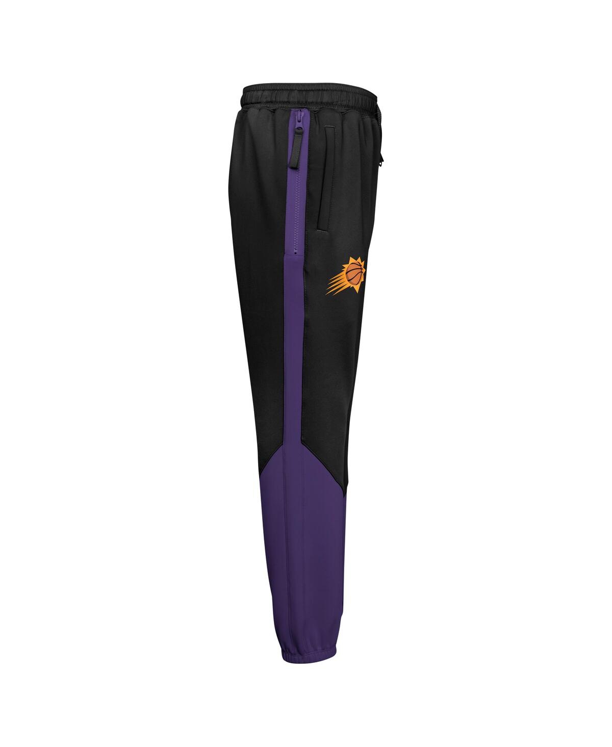 Nike Big Boys And Girls Black Phoenix Suns 2024/25 Authentic Showtime Pants In Black