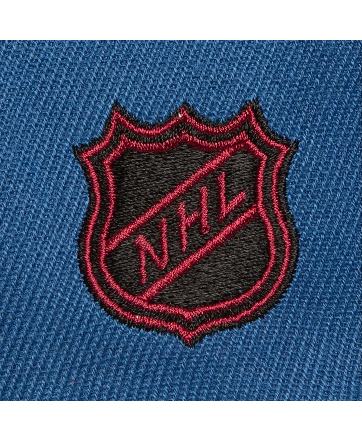 Mitchell & Ness Men's Light Blue Colorado Avalanche Soul Triple Up Snapback Hat In Light Blue