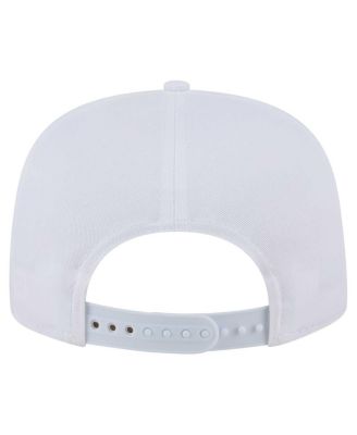 Men's White Las Vegas Raiders Diamond Golfer Snapback Hat