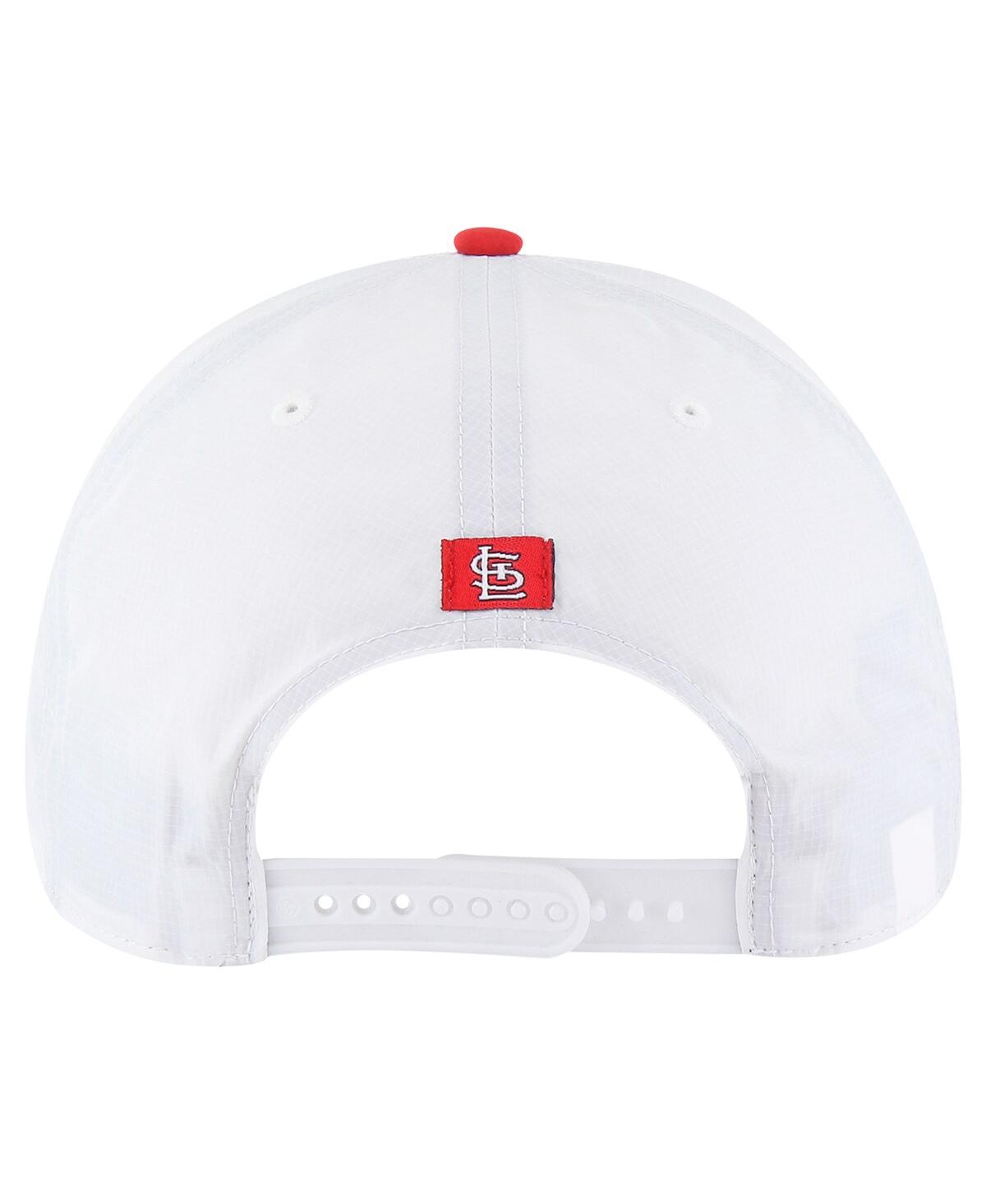 47 BRAND MEN'S WHITE ST. LOUIS CARDINALS LINEMAN HITCH ADJUSTABLE HAT 