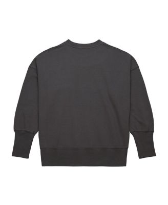 Women's Charcoal Boston Celtics Hardwood Classics Lightweight Pullover Sweatshirt