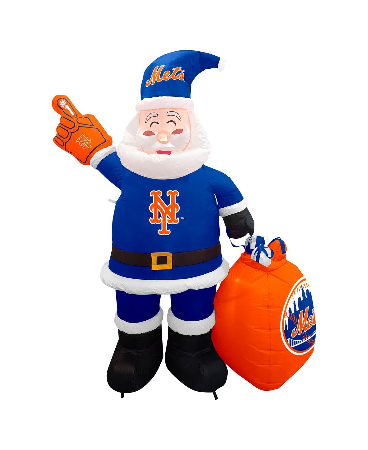 New York Mets 7' Inflatable Santa