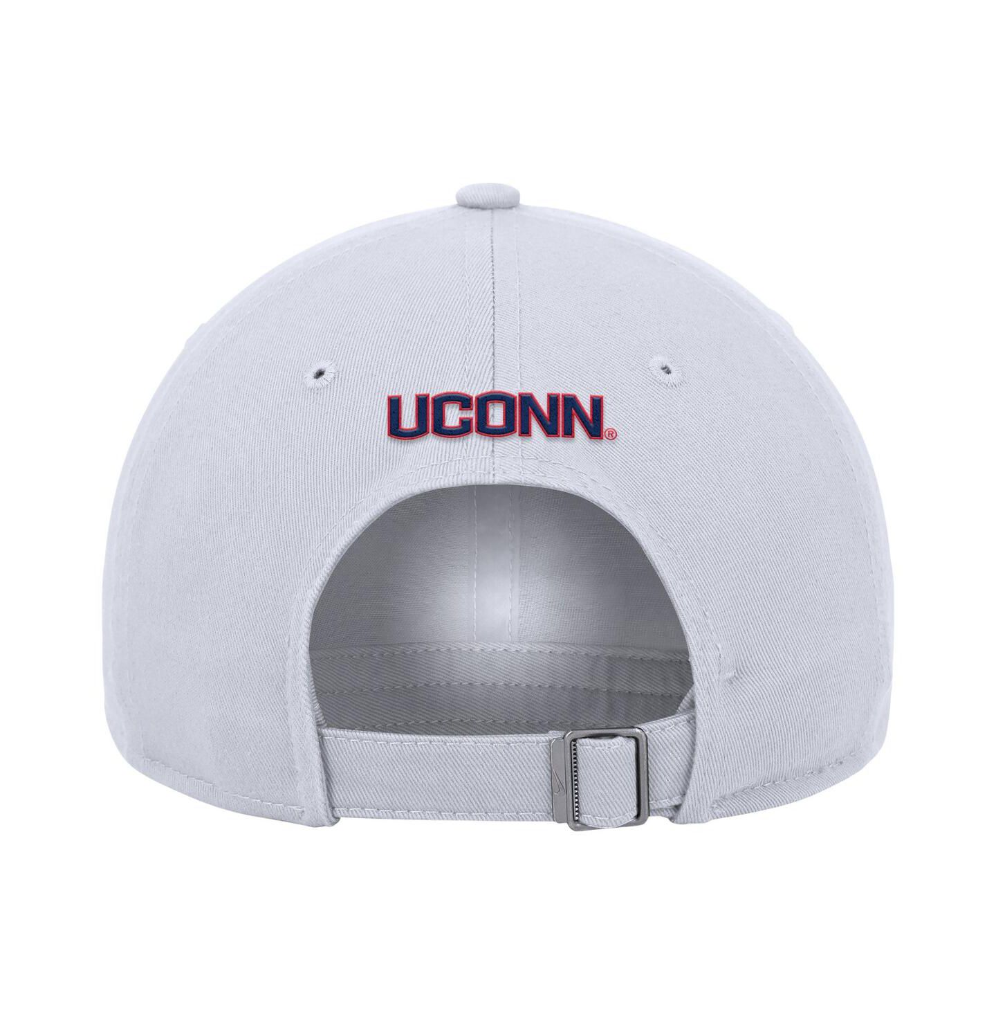 Мужская кепка Nike White UConn Huskies 11-Time NCAA Champions Club Adjustable Hat — фото 2